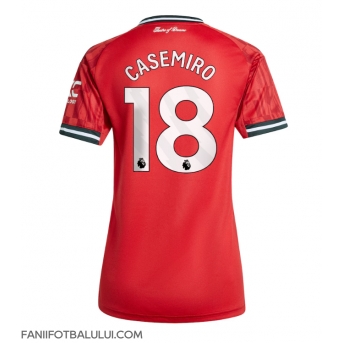 Manchester United Casemiro #18 Tricou Fotbal Replică 2025-26 Femei Acasa